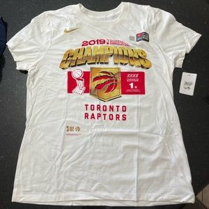 Official Nike Toronto Raptors championship tshirt